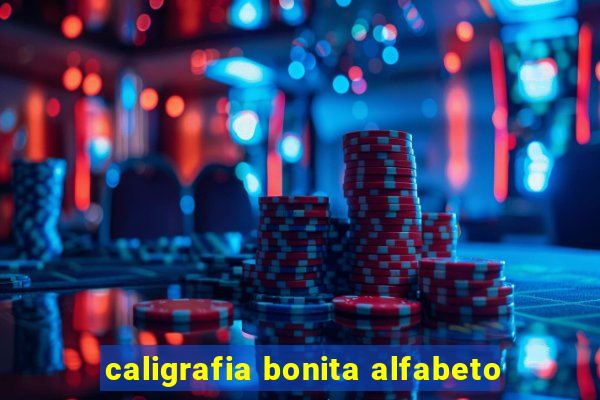 caligrafia bonita alfabeto